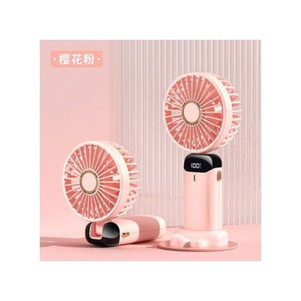 PORTABLE LED DIGITAL DISPLAY MINI FAN 1Pcs