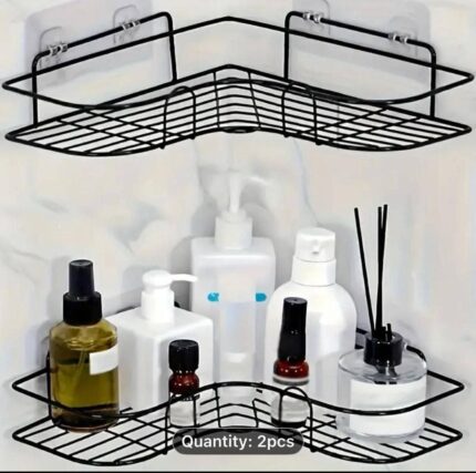 Bathroom corner shelf